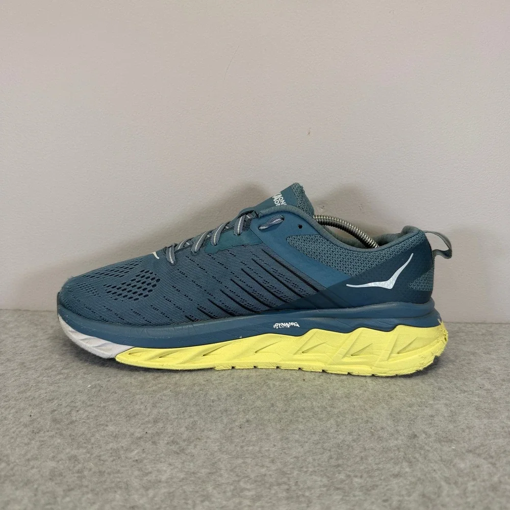 Hoka One One Arahi 3 Womens Shoes Size 9.5 Blue & Yellow Running 1104099 ABPAR